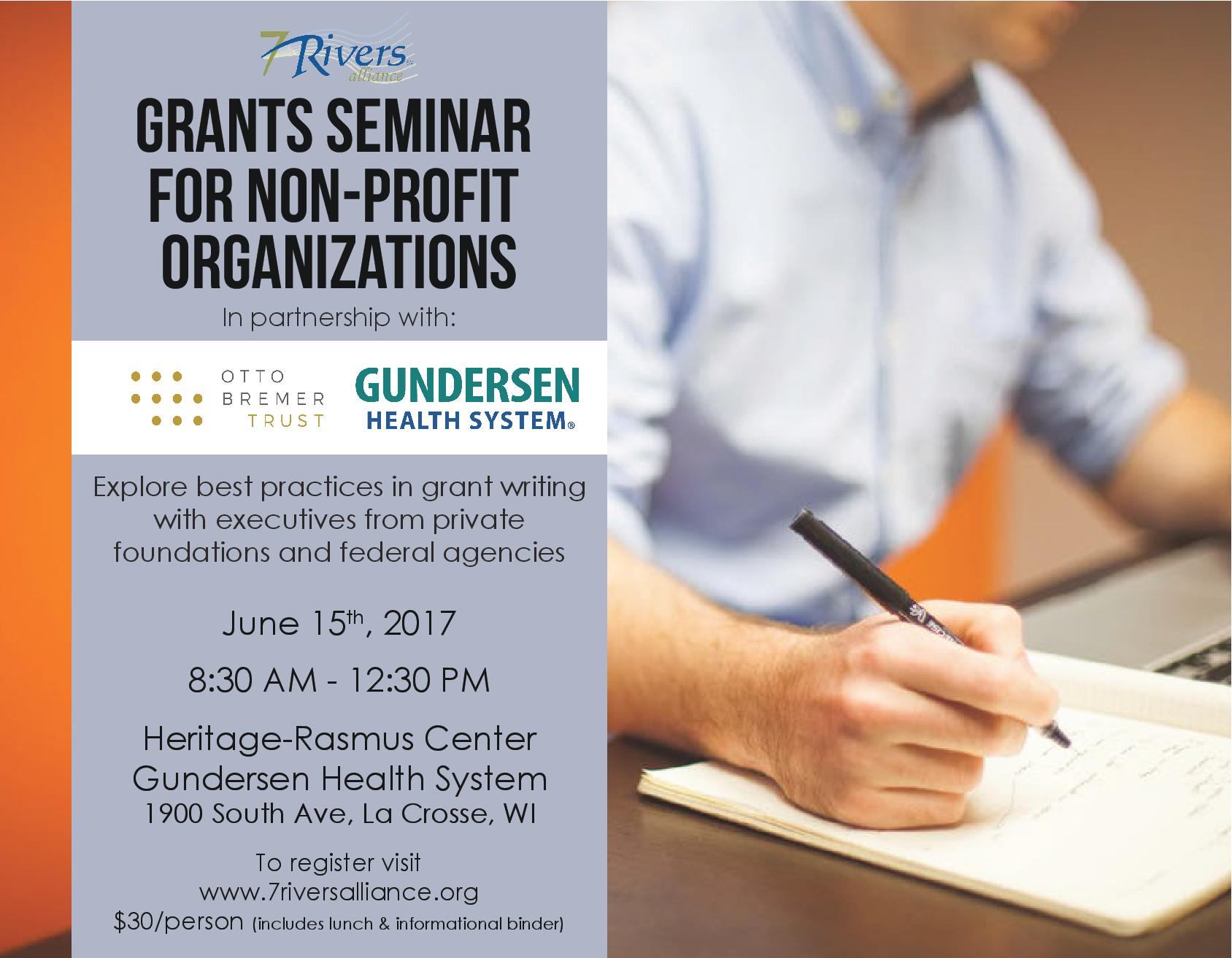 Grants Seminar for Non-Profit Organizations