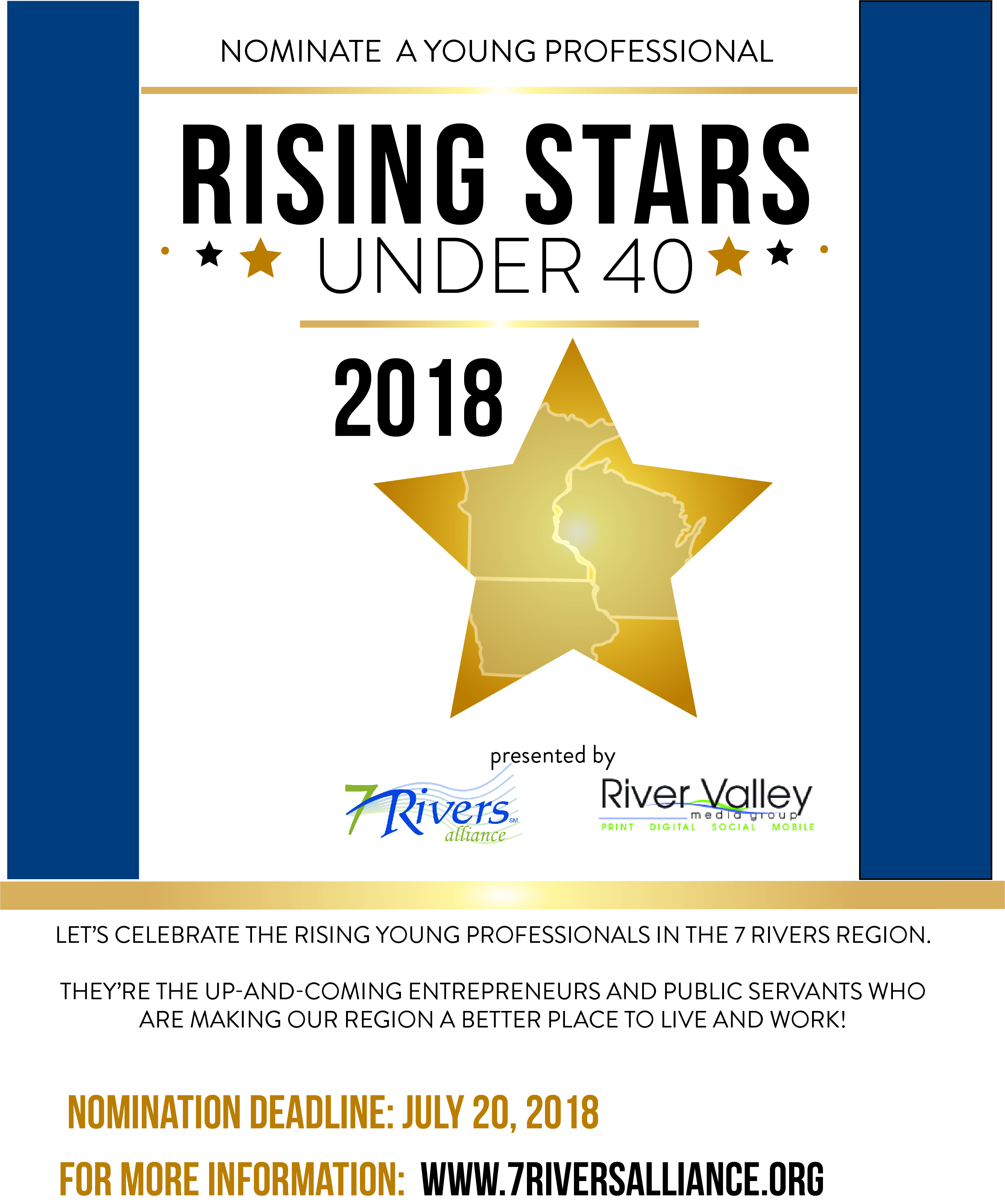 2018 Rising Stars Under 40 Nominations OPEN